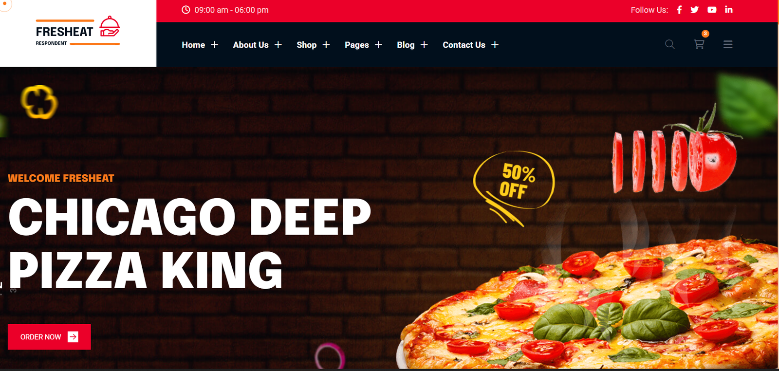 Restaurant website