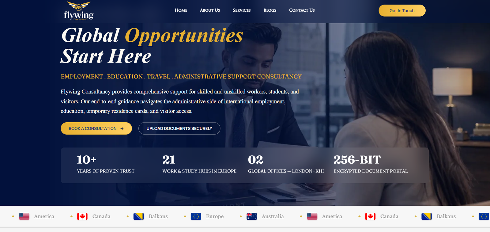 Website portfolio design